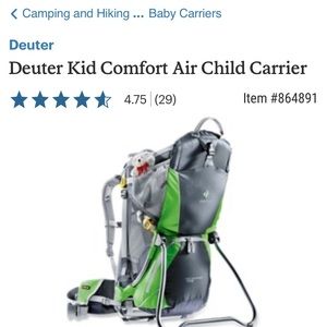 Deuter Kida Comfort Air